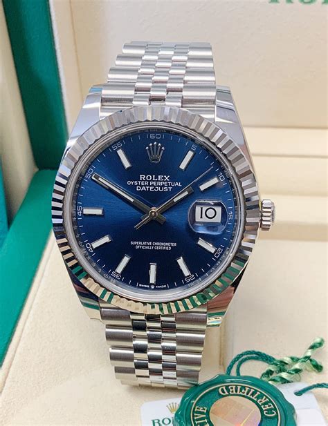 quotazione date just rolex|rolex datejust blu.